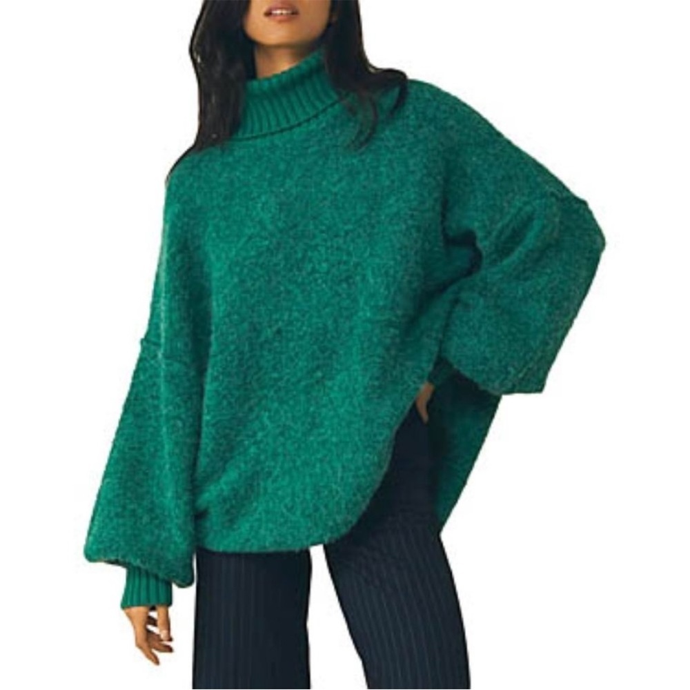 FREE PEOPLE OVERSIZED MILO SWEATER WOMENS SIZE LARGE